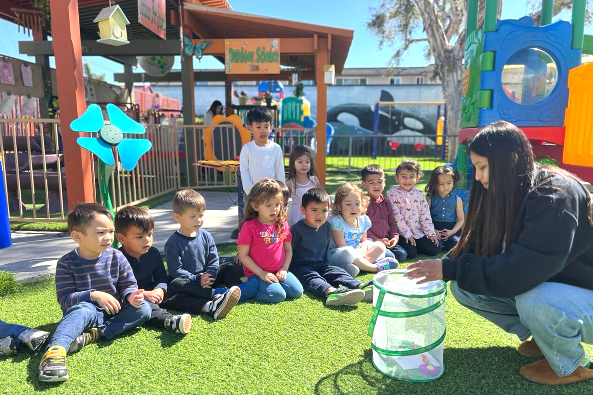 Children playing and exploring at Kids Adventure Learning Center